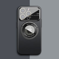 Frosted Glass Lens MagSafe iPhone Case