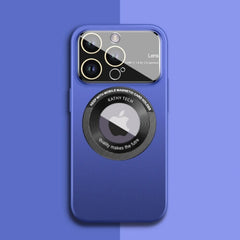 Frosted Glass Lens MagSafe iPhone Case