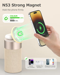 Magnetic Wireless Charging Speaker