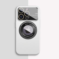 Frosted Glass Lens MagSafe iPhone Case