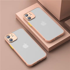 Shockproof Armor Matte Case For iPhone