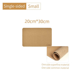 Hagibis Large Natural Cork Desk Mat