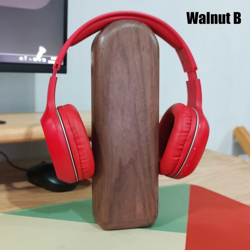 Wooden Headset Stand