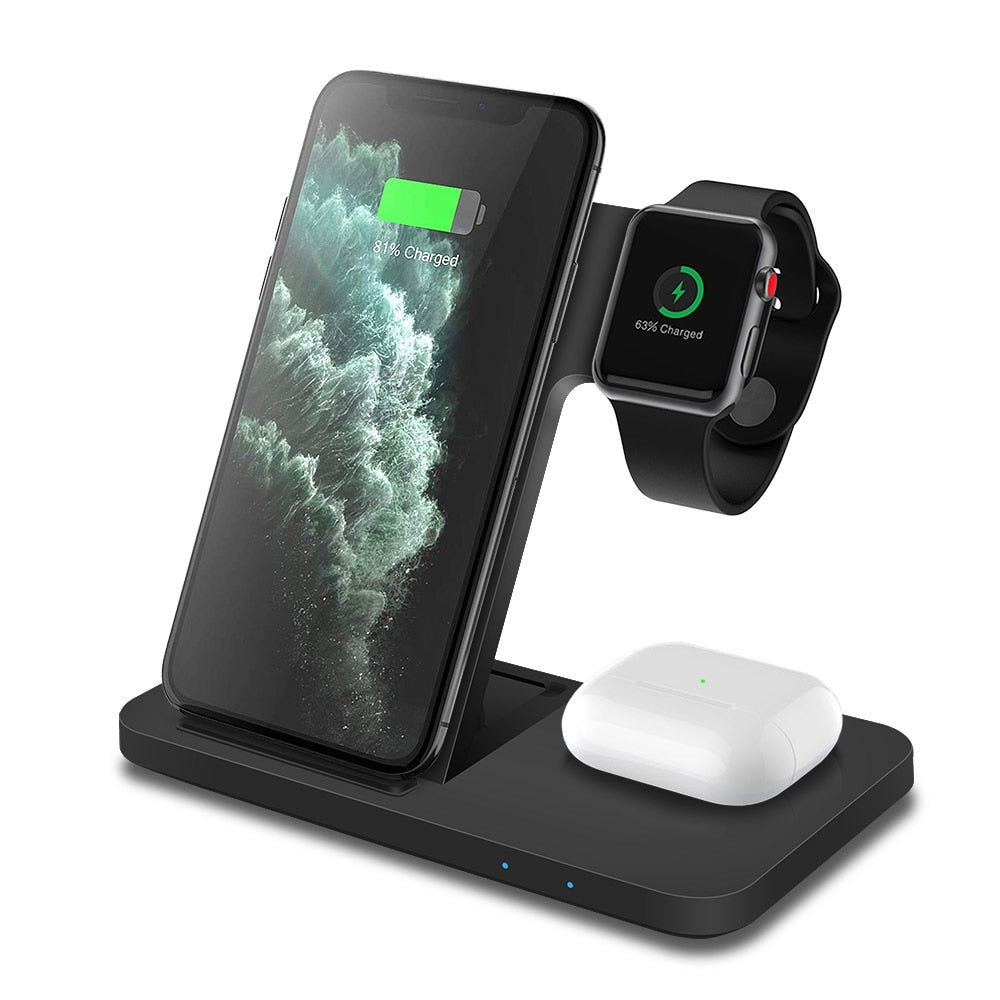 DCAE 15W Qi Fast Wireless Charger Dock Station For iPhone 14