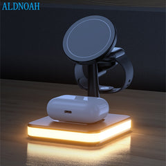 ALDNOAH 25W Magnetic Wireless Charger Stand Dock For iPhone 14