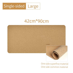 Hagibis Large Natural Cork Desk Mat