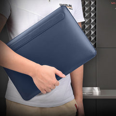 Premium Magnetic Leather Laptop Sleeve