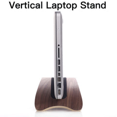 Wooden Vertical Laptop Stand Holder