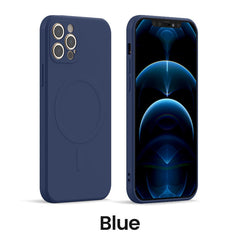 Liquid Silicone Magnetic Case for iPhone