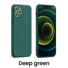 Liquid Silicone Magnetic Case for iPhone