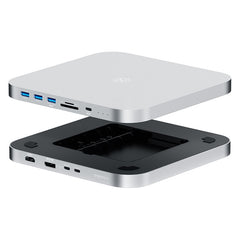 mac docking station silver