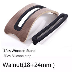 Wooden Vertical Laptop Stand Holder