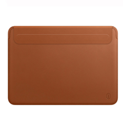 Premium Magnetic Leather Laptop Sleeve