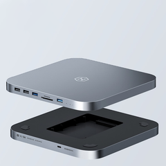 mac docking station grey