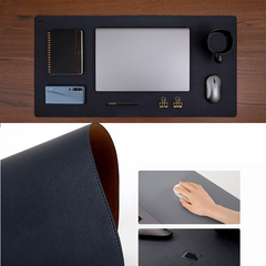 Extra Large PU Leather Desk Mat